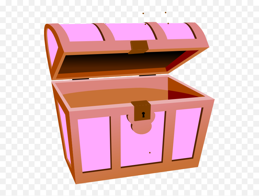 Treasure Chest Clip Art Free - Pink Treasure Chest Clipart Emoji,Treasure Chest Clipart
