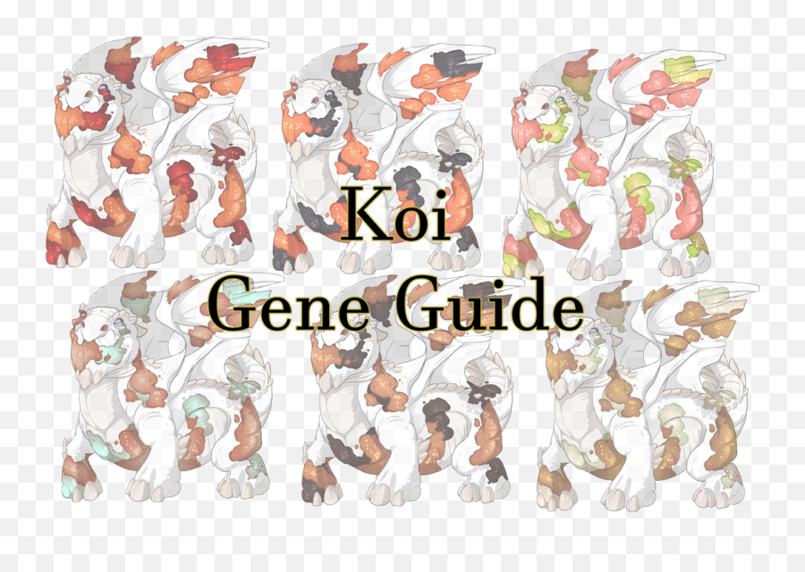 Koi Gene Guide Guides Flight Rising Emoji,Koi Png