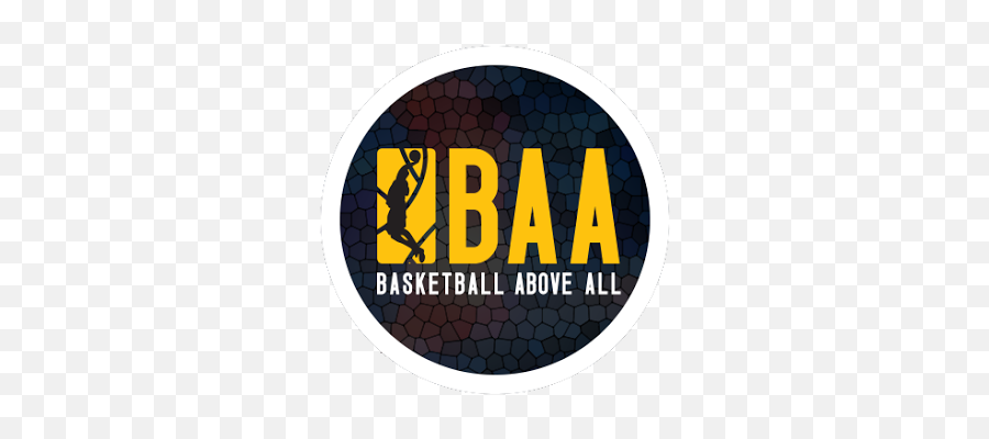 The History Of The Nba Basketball Sport - Baa Basketball Emoji,Nba Logo Change