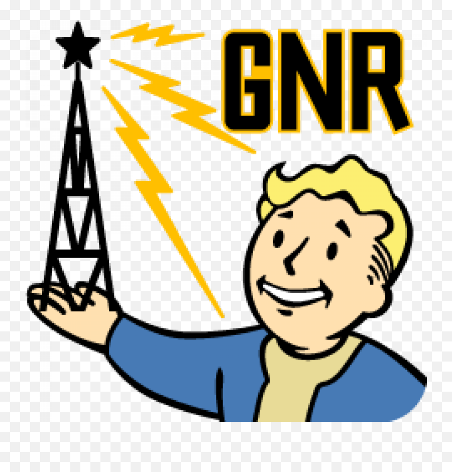 Galaxy News Radio - Fallout 3 Galaxy News Radio Clipart Emoji,Ncr Logo Fallout