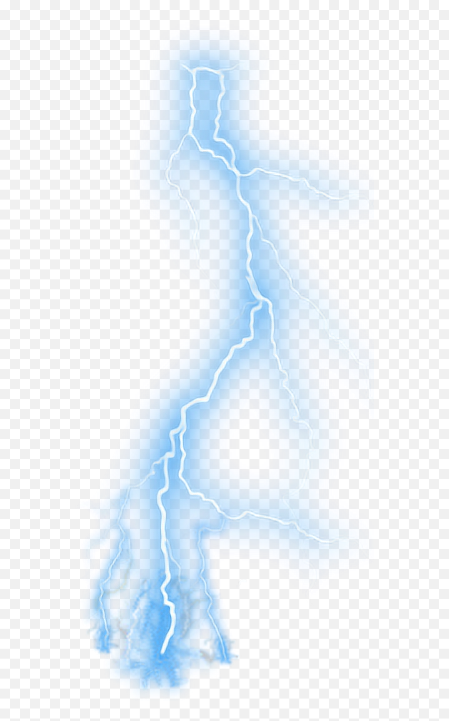 Lightning Blue Thunderstorm Clip Art - Lightning Png Thunder Transparent Background Emoji,Lightning Transparent