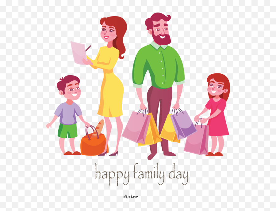 People Cartoon Sharing Style For Family - Family Clipart Emoji,Family Clipart Transparent Background