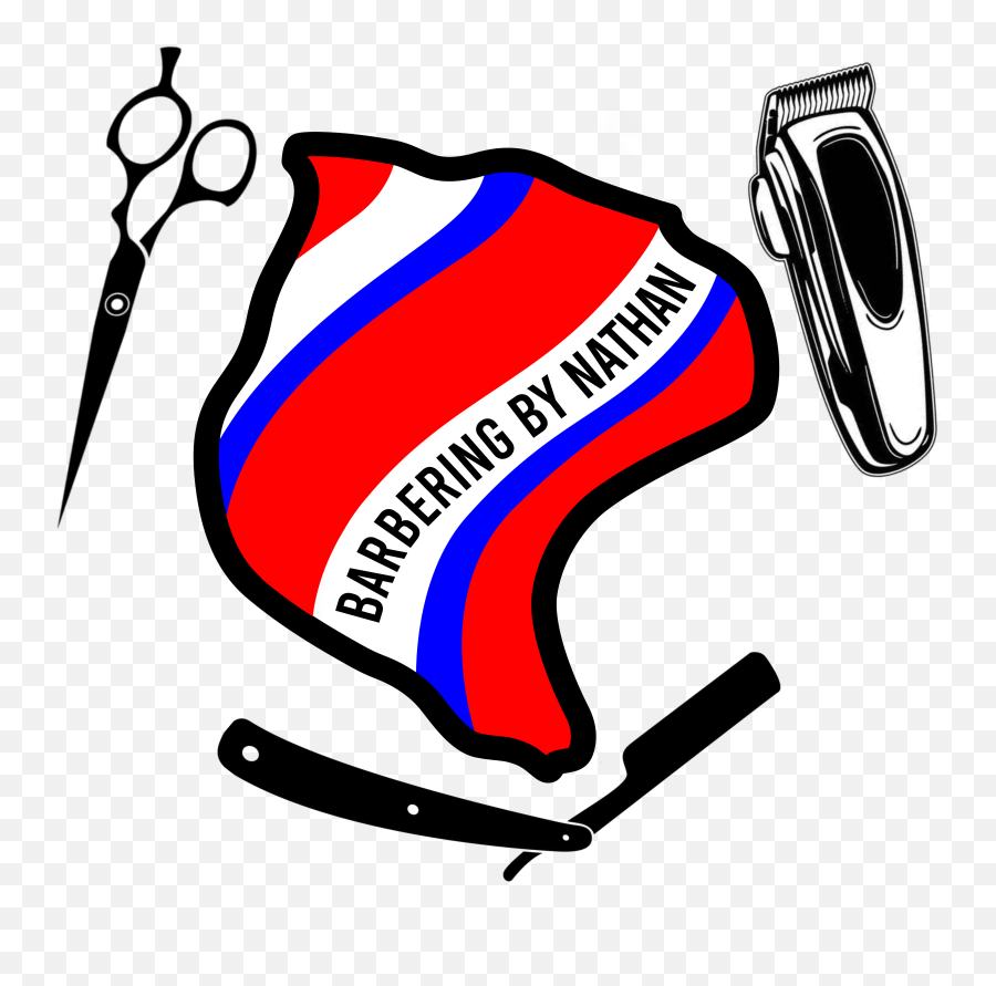 Home Barbering By Nathan Emoji,Nathan Logo