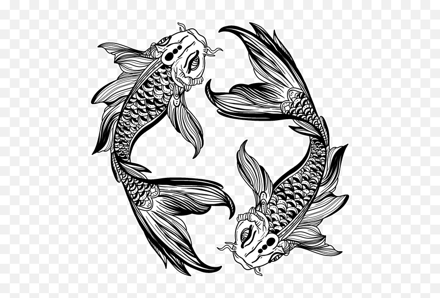 Fish Tattoos Png Clipart Background Png Play - Aquarium Fish Emoji,Tattoo Clipart
