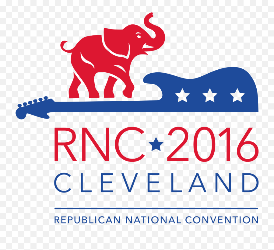 2016 Republican National Convention - 2016 Republican National Convention Logo Emoji,Republican Elephant Logo