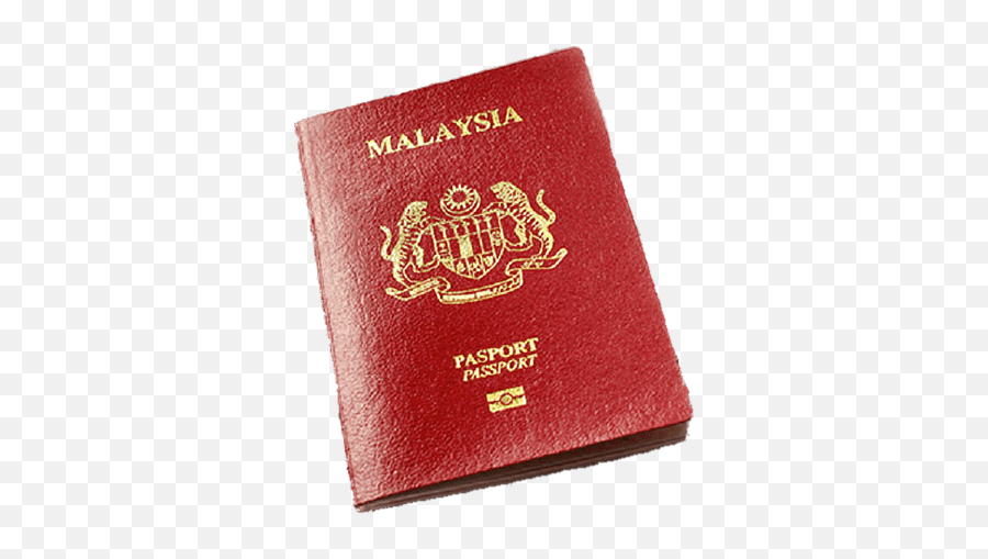 Passport Of Malaysia Transparent Png - Malaysia Passport Emoji,Passport Clipart
