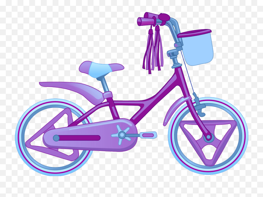 Cute Bike Clipart Transparent - Transparent Bicycle Clipart Emoji,Bike Clipart