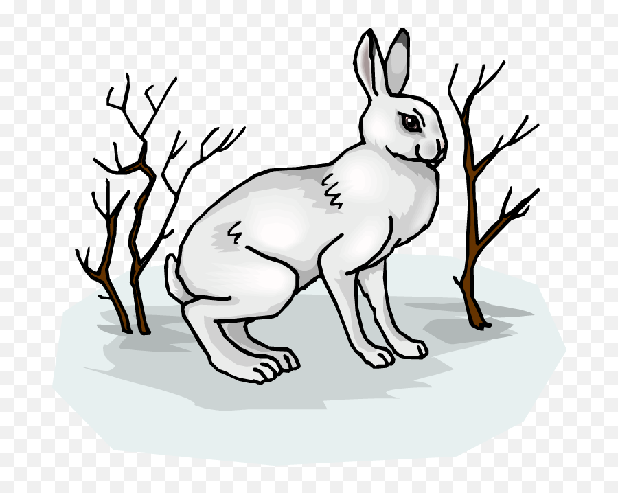 Free Rabbit Clipart - Mountain Cottontail Emoji,Bunny Clipart