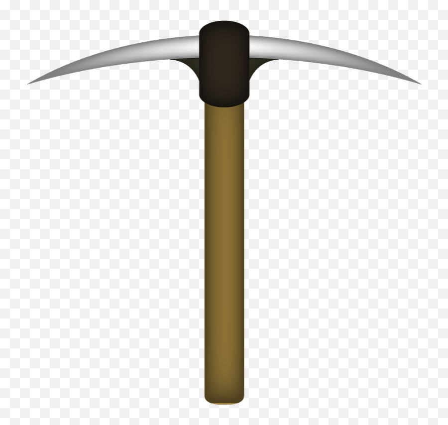 Pickaxe Hand Tool Clipart Free Download Transparent Png - Hammer Emoji,Tool Clipart