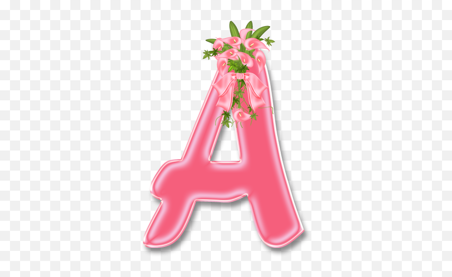 Apng 339471 Letras Mayusculas Para Imprimir Letras - Analia Letras Color Rosado Emoji,A+ Png