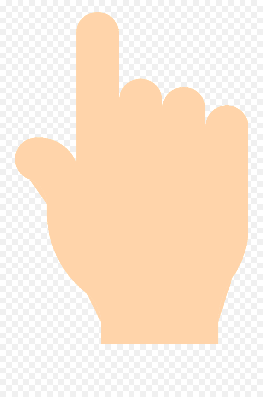 Download Hd Hand Pointing Finger - Index Finger Transparent Gambar Tangan Menunjuk Vector Emoji,Hand Pointing Png