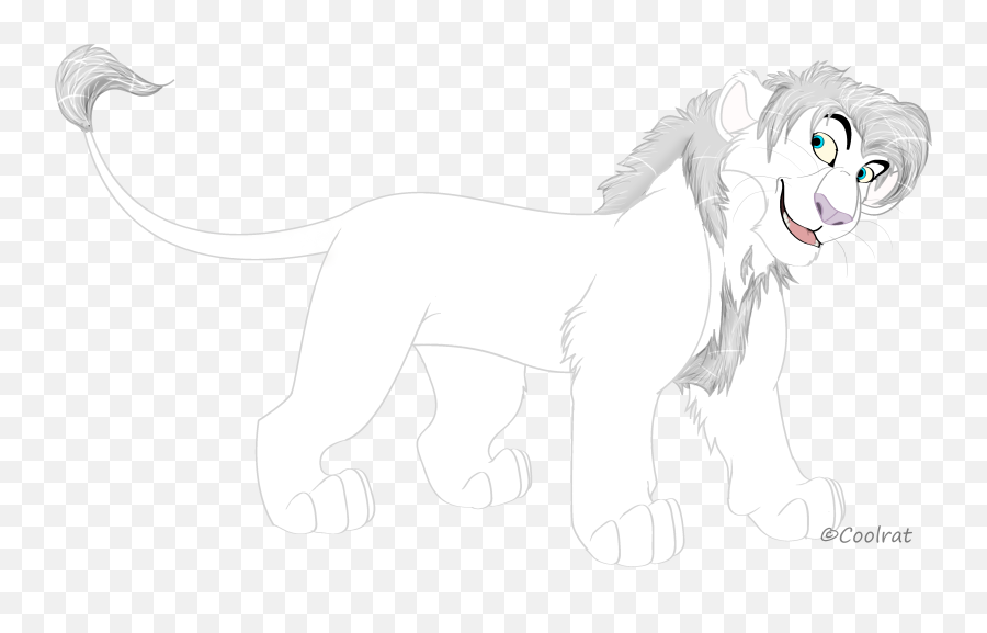 Fan Art Albums Of My Lion King - Fanart Lion King White Lion Emoji,Lion King Clipart Black And White