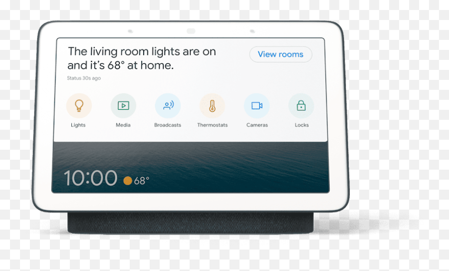 A Google Smart Display With Radar - Based Sleep Tracking Is Technology Applications Emoji,Transparent Display
