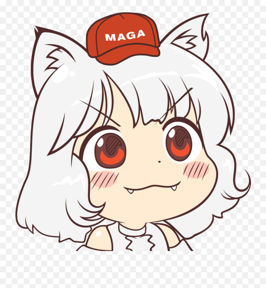 Awoomanaorigpng - Momiji Inubashiri Awoo Emoji,Yaranaika Face Transparent