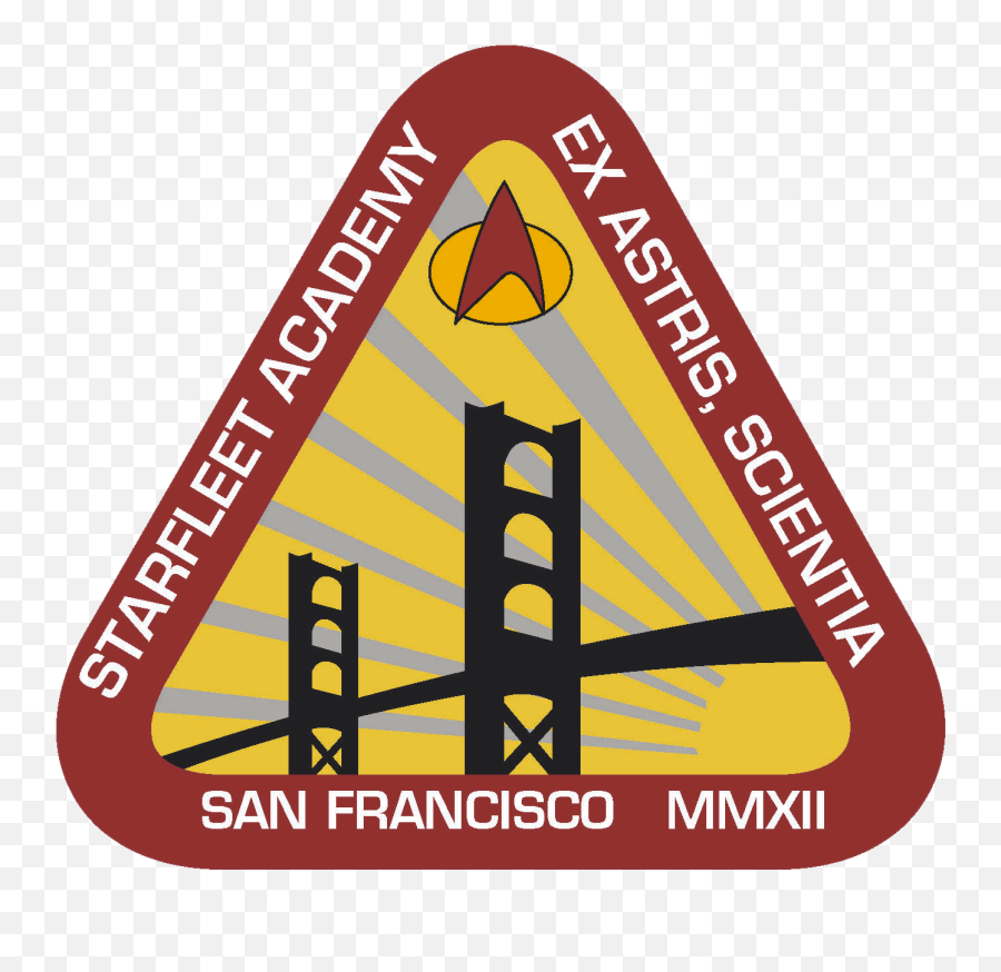 Star Trek Logo - San Francisco Starfleet Logo Transparent Starfleet Academy Seal Emoji,Star Trek Logo