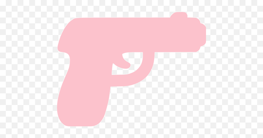 Pink Gun 3 Icon - Free Pink Gun Icons Gun White Icon Transparent Emoji,Gun Logos