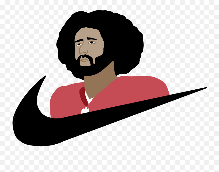 Album Zanimljiv Kontakt Nfl And Nike Logo - Colin Kaepernick Silhouette Png Emoji,Nfl Teams Logo Wallpaper