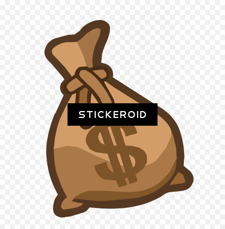 Money Background Png - Transparent Bag Of Money Cartoon Emoji,No Money Png