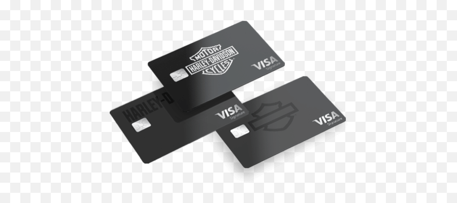 Harley - Davidson Visa Credit Card From Us Bank Our Cards Sticker Harley Davidson Untuk Mobil Emoji,Harley Logo Outline