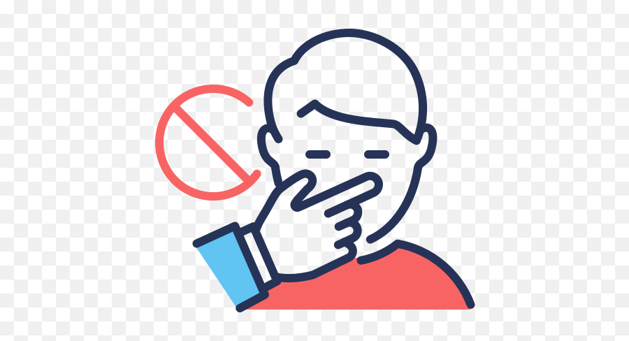 Avoid Touching Face Coronavirus Preventive Measures Emoji,Face Png Transparent