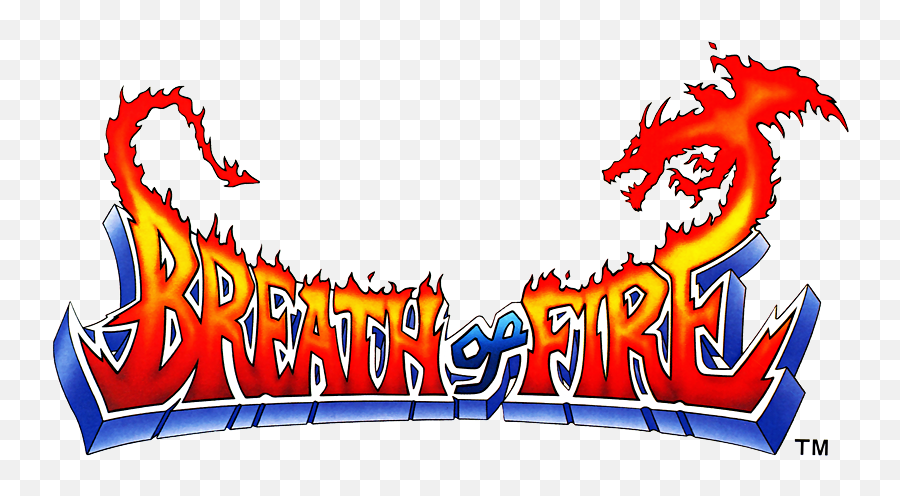 Download Breath Of Fire Logo - Breath Of Fire Full Size Breath Of Fire Emoji,Fire Logo