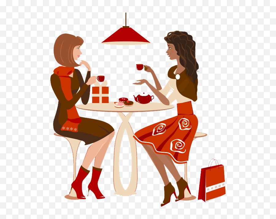 Two People Talking - Talk Over Coffee Clipart Png Download Two People Talking Emoji,People Talking Clipart