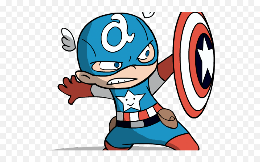 Captain America Clipart Transparent Background - Png Shield Clipart Captain America Emoji,Captain America Logo