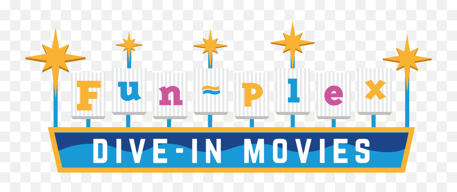 Dive - In Movies Funplex Omaha Nebraska Vertical Emoji,Movies Logo