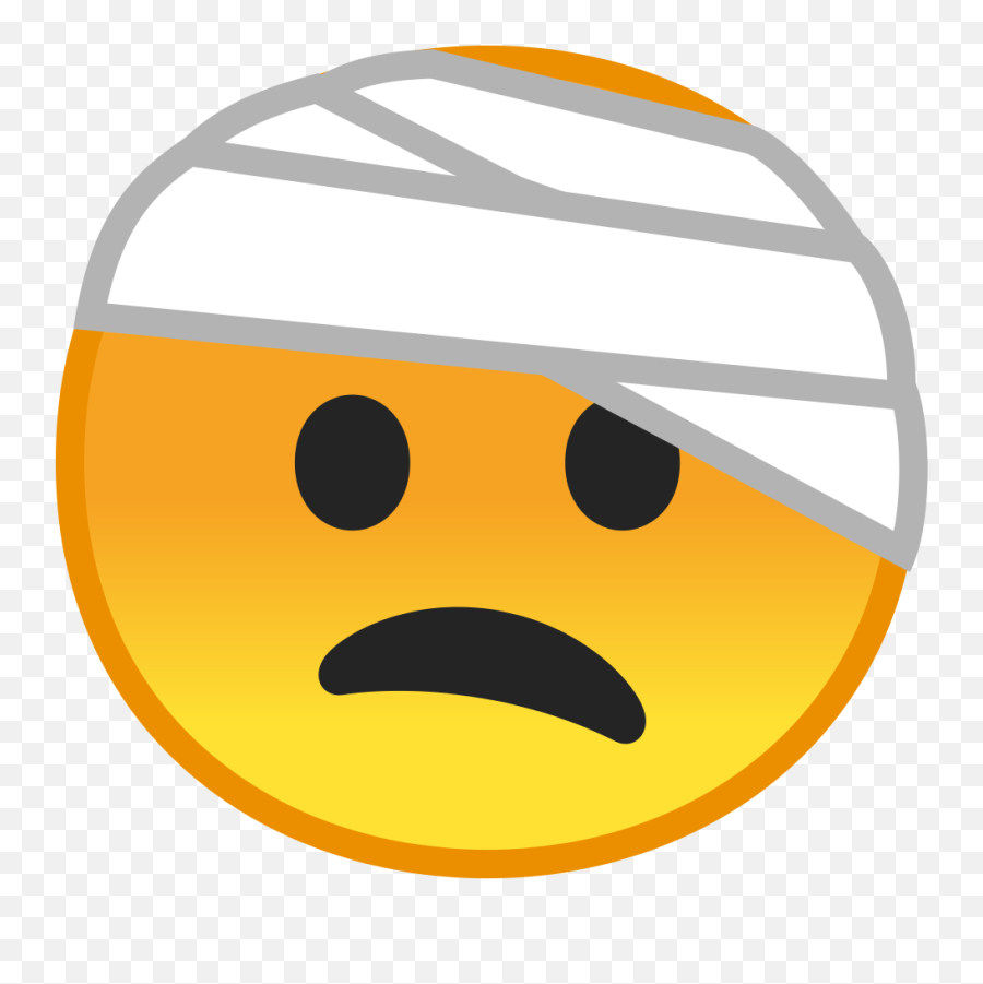 Face With Head Bandage Icon - Animado Dolor De Cabeza Gif Emoji,Bandage Png