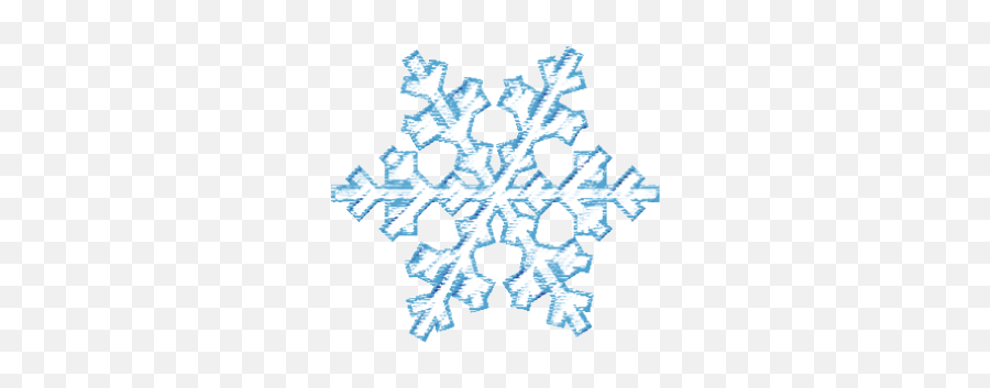 Snow Crystal Clipart - Decorative Emoji,Crystal Clipart