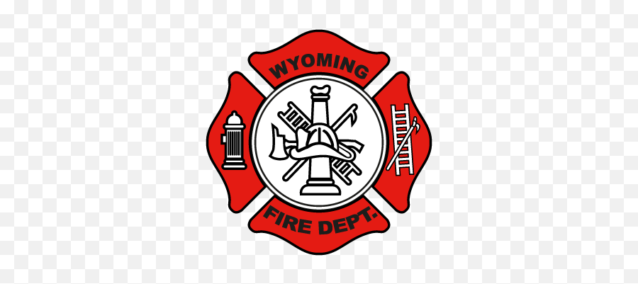 Wyoming Fire Department Vector Logo - Wyoming Fire Fire Department Logo Vector Emoji,Fire Department Logo