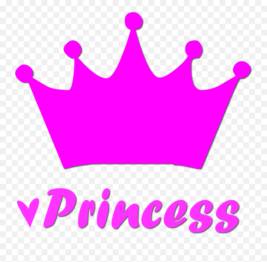 Princess Logo Png Clipart - Silhouette Princess Crown Gold Png Emoji,Princess Logo