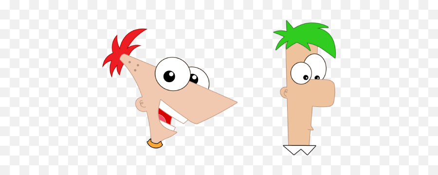 Phineas And Ferb Cursor - Phineas Y Ferb Png Emoji,Phineas And Ferb Logo