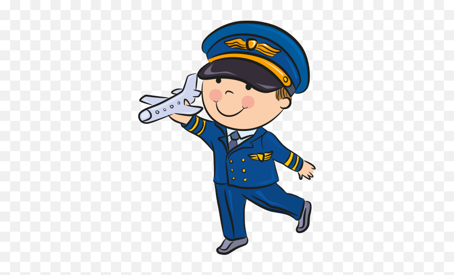 Clipart Çocuk Pilot Yeni Slayt - Profession Picture For Kids Emoji,Pilot Clipart