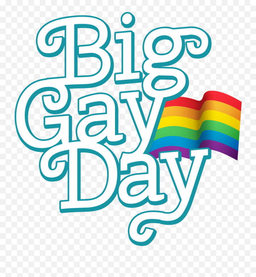 Big Gay Day Emoji,Gays Logo