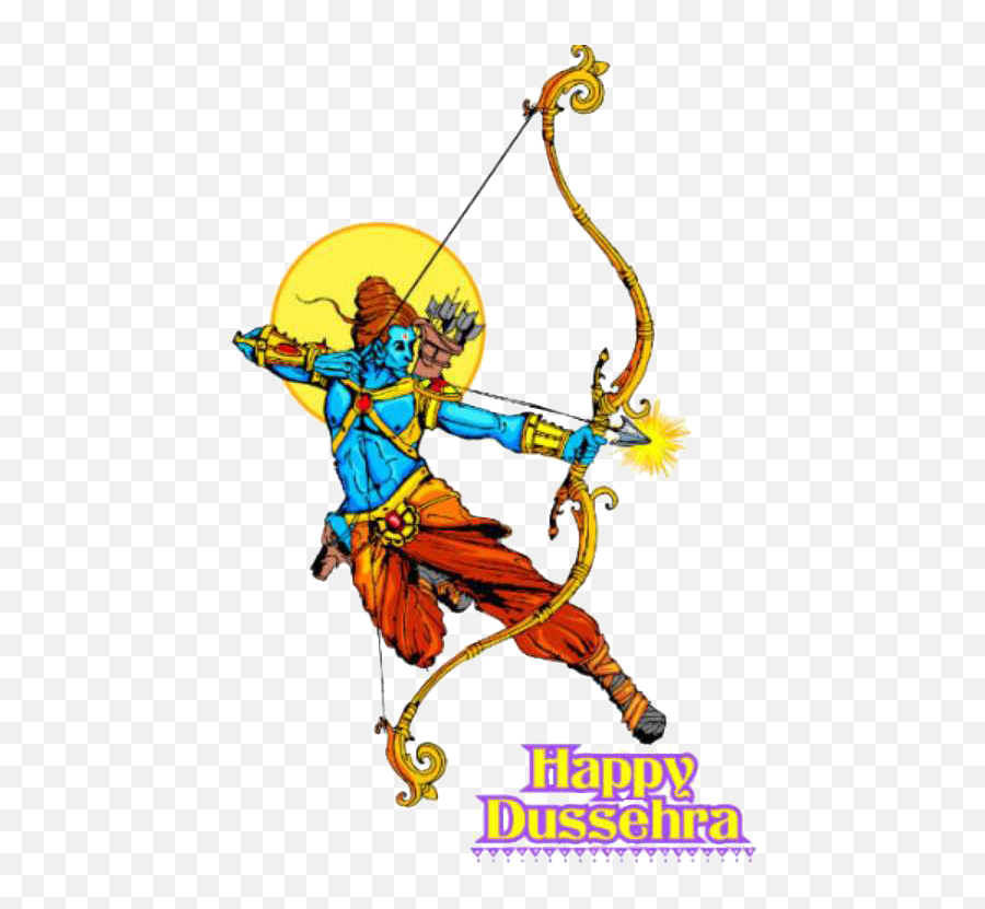 Ravana Ramayana Lakshmana Illustration Emoji,Bow And Arrow Png