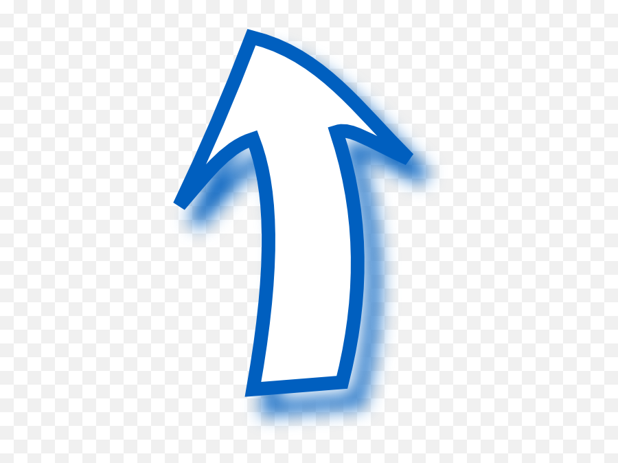 Blue And White Arrow Emoji,Fancy Arrow Clipart