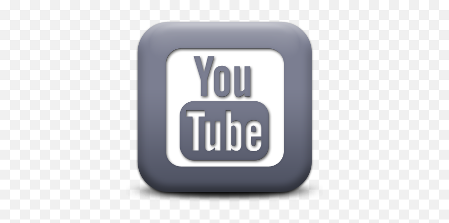 Download Hd Youtube Logo Square Youtube Logo Square Grey Emoji,Youtube Square Logo