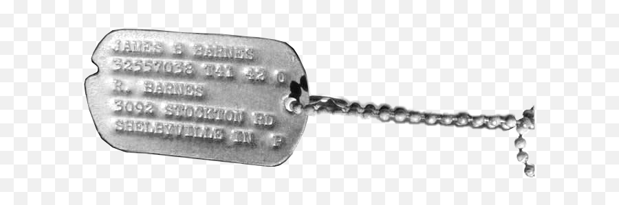 Do You Think The Dog Tags Bucky Barnes Is Wearing Are Steve Emoji,Dog Tag Png