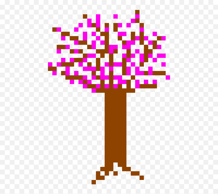 Pixilart - Cherry Blossom Tree By Snowfoxblizzard Emoji,Cherry Blossom Tree Png