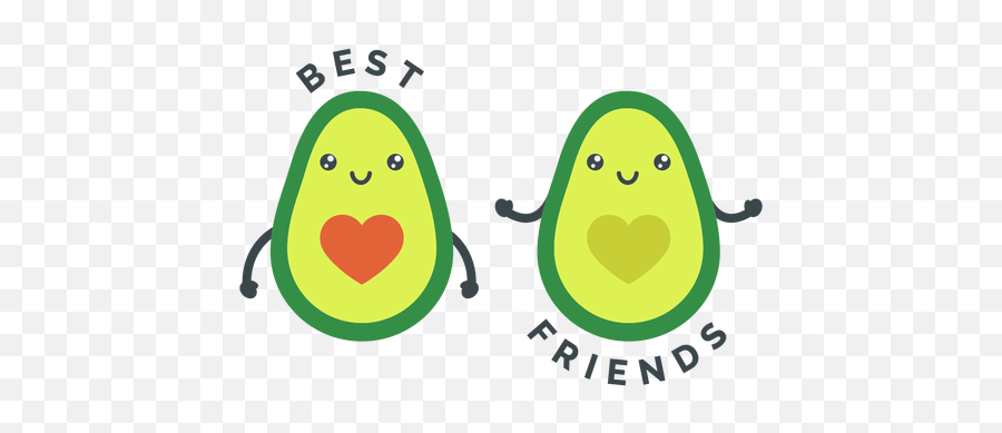 Best Friends Avocados Transparent Png U0026 Svg Vector Emoji,Amigos Png