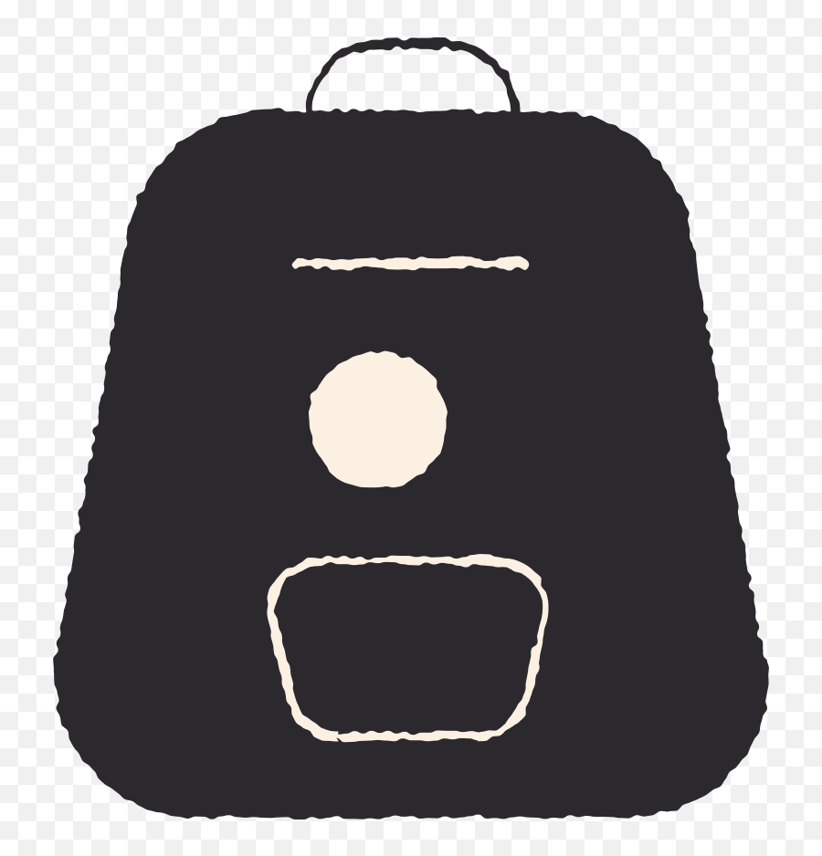 Backpack Clipart Illustrations U0026 Images In Png And Svg Emoji,Backpack Clipart Black And White