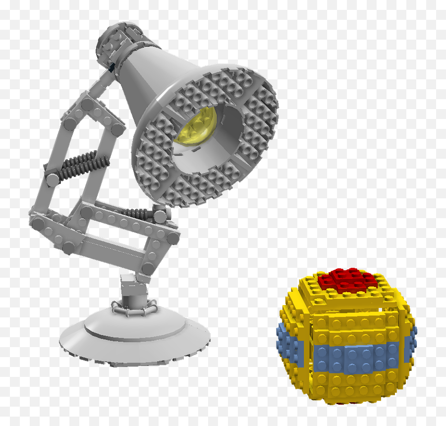 Download Hd Disney Pixar Luxo Jr Lamp - Lego Pixar Junior Emoji,Pixar Lamp Logo