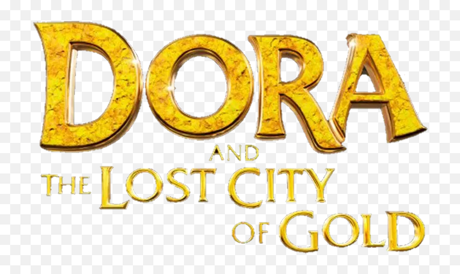 Dora And The Lost City Of Gold - Dora And The Lost City Of Gold Movie Title Emoji,Gold Logo