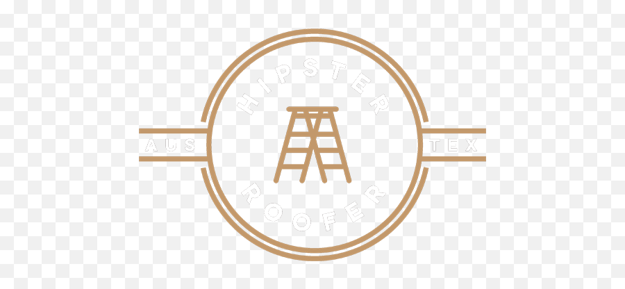 The Hipster Roofer - Roofing Made Simple Central Texas Emoji,Hipster Logo Design