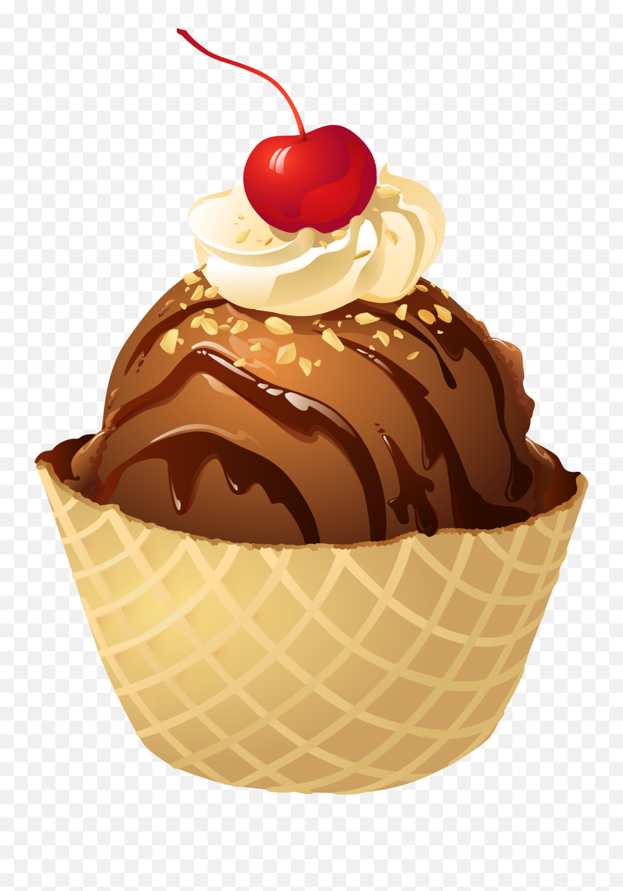 Ice Cream In A Bowl Clipart - Ice Cream Bowl Cartoon Png Emoji,Bowl Clipart
