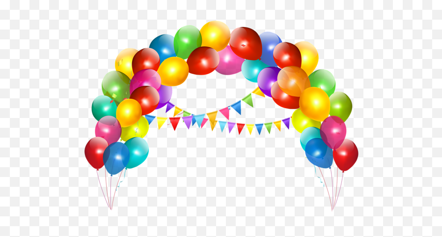 Download Party Clipart Transparent - Fondo De Globos Png Emoji,Balloons Clipart