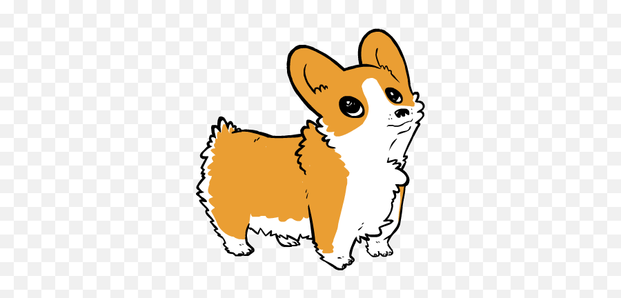 Free Corgi Transparent Background - Corgi Cartoon Dog Transparent Background Emoji,Corgi Clipart