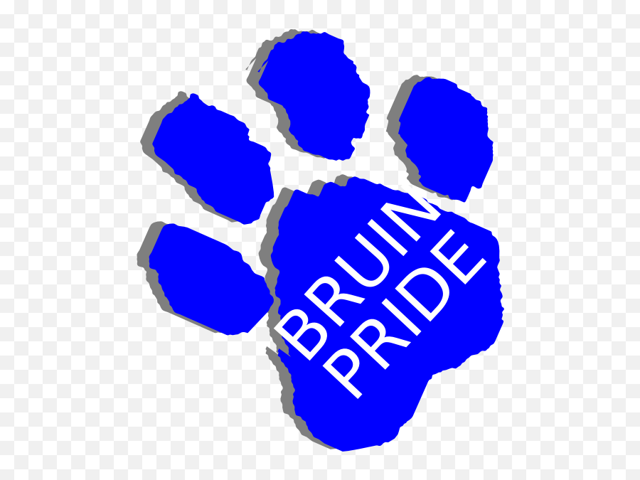 Bruin Bear Clip Art Png Image With No - Bruin Bear Paw Clipart Emoji,Bobcat Clipart