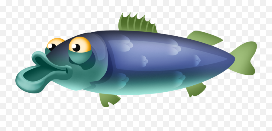 Trout Clipart Spotted Bass Trout Spotted Bass Transparent - Fish Emoji,Bass Fish Clipart